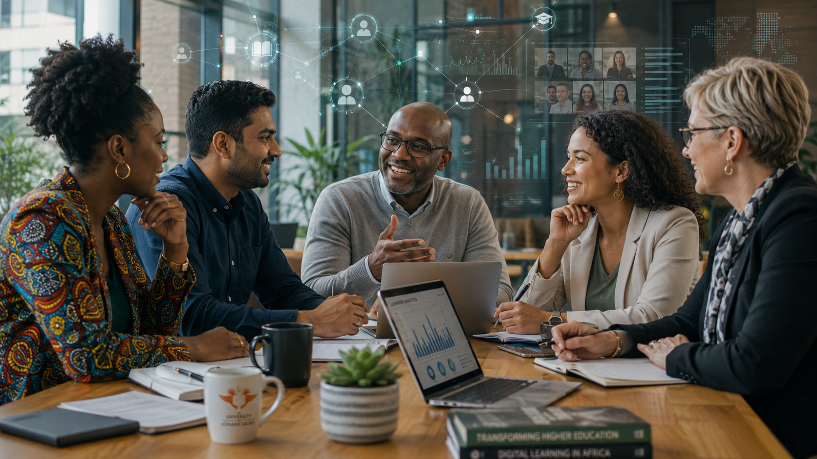 Professionals connecting and sharing knowledge at a SkillingSA learning event